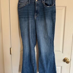 Good American Mini Boot Jeans